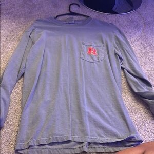 Bape Gray Long Sleeve Men's Shirt